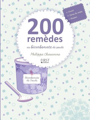 cover image of 200 remèdes au bicarbonate de soude